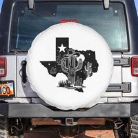 Western Pride Gift Spare Tire Cover Cactus Texas Map With Cowboy Hat - Wonder Print Shop