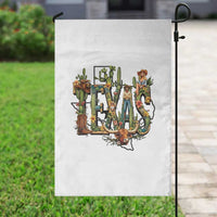 Texas Cowboy And Cowgirl Garden Flag Vintage Cactus Gift Idea - Wonder Print Shop