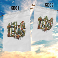 Texas Cowboy And Cowgirl Garden Flag Vintage Cactus Gift Idea - Wonder Print Shop