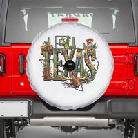 Texas Cowboy And Cowgirl Spare Tire Cover Vintage Cactus Gift Idea - Wonder Print Shop