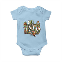 Texas Cowboy And Cowgirl Baby Onesie Vintage Cactus Gift Idea - Wonder Print Shop