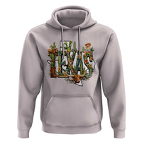 Texas Cowboy And Cowgirl Hoodie Vintage Cactus Gift Idea - Wonder Print Shop