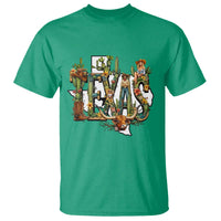 Texas Cowboy And Cowgirl T Shirt Vintage Cactus Gift Idea - Wonder Print Shop