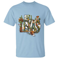 Texas Cowboy And Cowgirl T Shirt Vintage Cactus Gift Idea - Wonder Print Shop