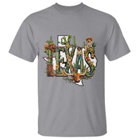 Texas Cowboy And Cowgirl T Shirt Vintage Cactus Gift Idea - Wonder Print Shop