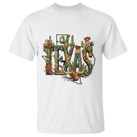 Texas Cowboy And Cowgirl T Shirt Vintage Cactus Gift Idea - Wonder Print Shop