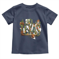 Texas Cowboy And Cowgirl Toddler T Shirt Vintage Cactus Gift Idea - Wonder Print Shop