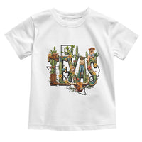 Texas Cowboy And Cowgirl Toddler T Shirt Vintage Cactus Gift Idea - Wonder Print Shop