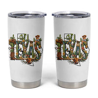 Texas Cowboy And Cowgirl Tumbler Cup Vintage Cactus Gift Idea - Wonder Print Shop