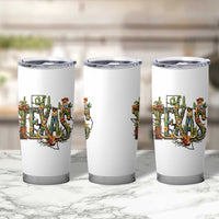 Texas Cowboy And Cowgirl Tumbler Cup Vintage Cactus Gift Idea - Wonder Print Shop