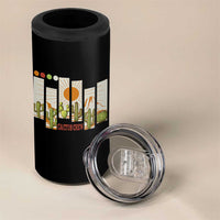 Succulent Plant Lover Gift 4 in 1 Can Cooler Tumbler Cactus Crew - Wonder Print Shop