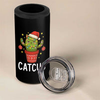 Funny Christmas Catcus 4 in 1 Can Cooler Tumbler Succulent Lover Gift - Wonder Print Shop