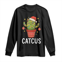 Funny Christmas Catcus Long Sleeve Shirt Succulent Lover Gift - Wonder Print Shop