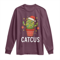 Funny Christmas Catcus Long Sleeve Shirt Succulent Lover Gift - Wonder Print Shop