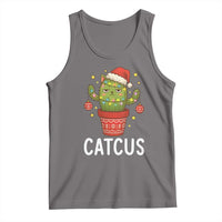 Funny Christmas Catcus Tank Top Succulent Lover Gift - Wonder Print Shop