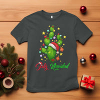 Feliz Navidad Cactus T Shirt Funny Spanish Christmas Gift - Wonder Print Shop