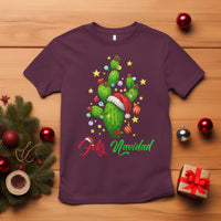 Feliz Navidad Cactus T Shirt Funny Spanish Christmas Gift - Wonder Print Shop