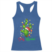 Feliz Navidad Cactus Racerback Tank Top Funny Spanish Christmas Gift - Wonder Print Shop