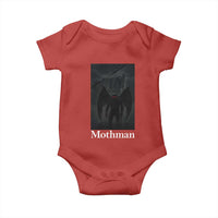 Mothman Baby Onesie Folklore Cryptid Gift Silver Bridge West Virginia - Wonder Print Shop