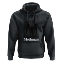 Mothman Hoodie Folklore Cryptid Gift Silver Bridge West Virginia - Wonder Print Shop