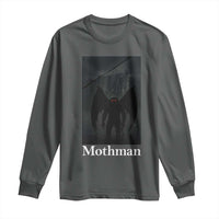 Mothman Long Sleeve Shirt Folklore Cryptid Gift Silver Bridge West Virginia - Wonder Print Shop