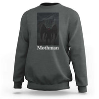 Mothman Sweatshirt Folklore Cryptid Gift Silver Bridge West Virginia - Wonder Print Shop