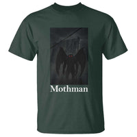 Mothman T Shirt Folklore Cryptid Gift Silver Bridge West Virginia - Wonder Print Shop