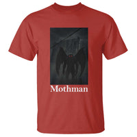 Mothman T Shirt Folklore Cryptid Gift Silver Bridge West Virginia - Wonder Print Shop