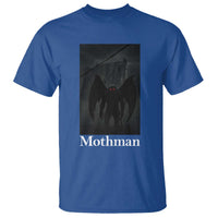 Mothman T Shirt Folklore Cryptid Gift Silver Bridge West Virginia - Wonder Print Shop