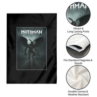 Mothman Garden Flag Folklore Gothic Horror Cryptid Gift - Wonder Print Shop