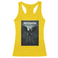 Mothman Racerback Tank Top Folklore Gothic Horror Cryptid Gift - Wonder Print Shop