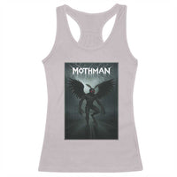 Mothman Racerback Tank Top Folklore Gothic Horror Cryptid Gift - Wonder Print Shop