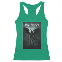 Mothman Racerback Tank Top Folklore Gothic Horror Cryptid Gift - Wonder Print Shop