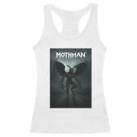 Mothman Racerback Tank Top Folklore Gothic Horror Cryptid Gift - Wonder Print Shop