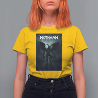 Mothman T Shirt For Women Folklore Gothic Horror Cryptid Gift - Wonder Print Shop