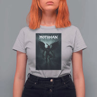 Mothman T Shirt For Women Folklore Gothic Horror Cryptid Gift - Wonder Print Shop