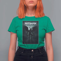 Mothman T Shirt For Women Folklore Gothic Horror Cryptid Gift - Wonder Print Shop