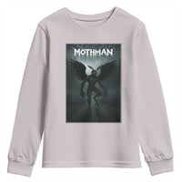 Mothman Youth Sweatshirt Folklore Gothic Horror Cryptid Gift - Wonder Print Shop