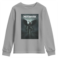 Mothman Youth Sweatshirt Folklore Gothic Horror Cryptid Gift - Wonder Print Shop