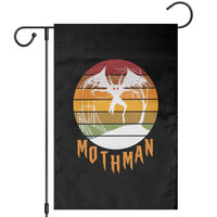 Mothman Garden Flag Retro Vintage Cryptid Gothic Horror Gift - Wonder Print Shop