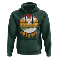 Mothman Hoodie Retro Vintage Cryptid Gothic Horror Gift - Wonder Print Shop