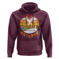 Mothman Hoodie Retro Vintage Cryptid Gothic Horror Gift - Wonder Print Shop