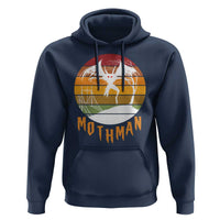 Mothman Hoodie Retro Vintage Cryptid Gothic Horror Gift - Wonder Print Shop