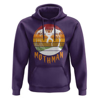 Mothman Hoodie Retro Vintage Cryptid Gothic Horror Gift - Wonder Print Shop