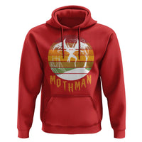 Mothman Hoodie Retro Vintage Cryptid Gothic Horror Gift - Wonder Print Shop