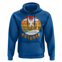 Mothman Hoodie Retro Vintage Cryptid Gothic Horror Gift - Wonder Print Shop