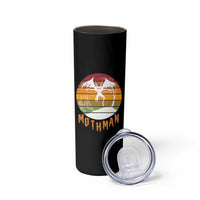 Mothman Skinny Tumbler Retro Vintage Cryptid Gothic Horror Gift