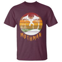 Mothman T Shirt Retro Vintage Cryptid Gothic Horror Gift - Wonder Print Shop