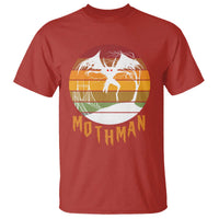 Mothman T Shirt Retro Vintage Cryptid Gothic Horror Gift - Wonder Print Shop