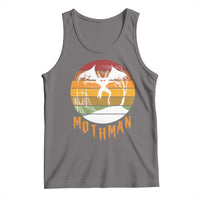 Mothman Tank Top Retro Vintage Cryptid Gothic Horror Gift - Wonder Print Shop